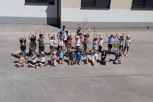Tennistag in der Volksschule
