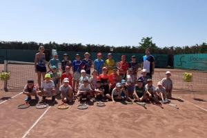 Volksschule besucht TC Oggau